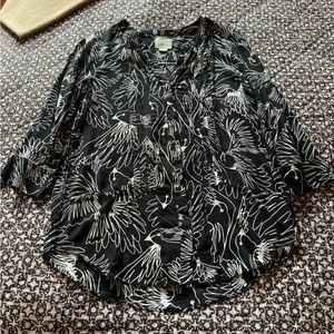 Anthropologie shirt Size 2